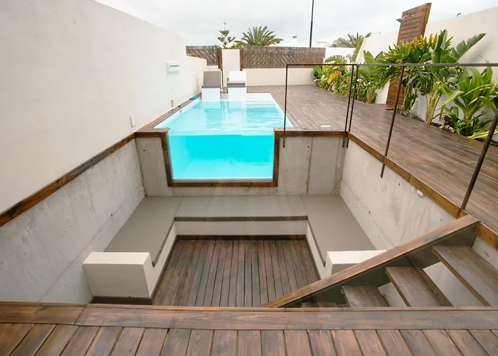 Casa Ouira Con Piscina Privada Y Vistas Corralejo